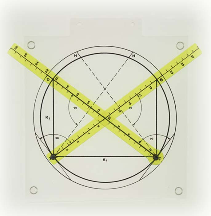 Projektionsmodell für die Proportionen am Kreis Projektionsmodell für die Proportionen am Kreis