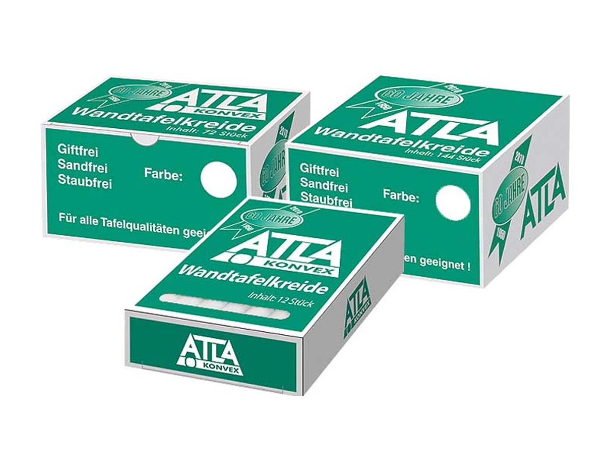 Atla Kreide konvex - weiß Atla Kreide konvex - weiß