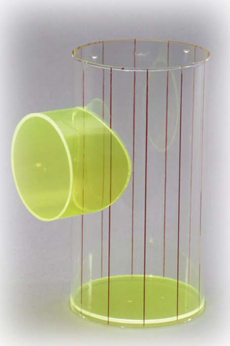 Zylinder durchdrungen von Zylinder Zylinder durchdrungen von Zylinder