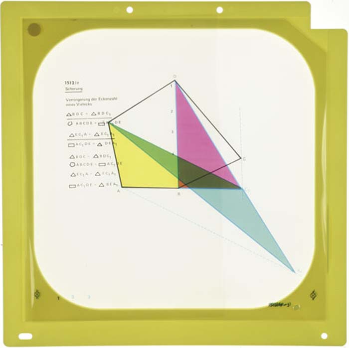 Schwenkfolie - Verringerung der Eckzahl eines Vielecks Schwenkfolie - Verringerung der Eckzahl eines Vielecks