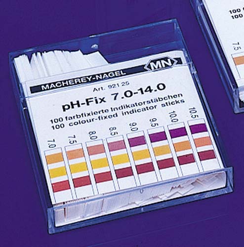 pH-Fix Indikatorstäbchen pH 7,0 - 14,0 pH-Fix Indikatorstäbchen pH 7,0 - 14,0