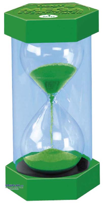 Giga-Sanduhr - 30 min Grün Giga-Sanduhr - 30 min Grün