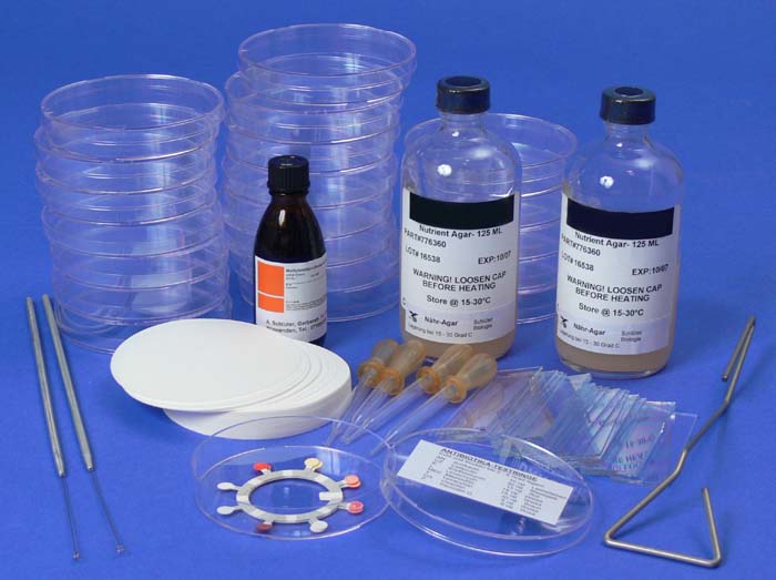 Geräte-Kit zur Bakterienzucht Grundkit Geräte-Kit zur Bakterienzucht Grundkit