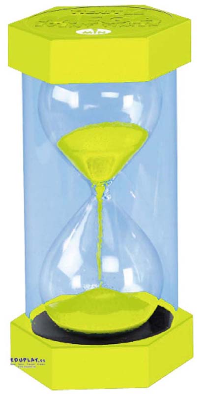 Giga-Sanduhr - 45 min Gelb Giga-Sanduhr - 45 min Gelb