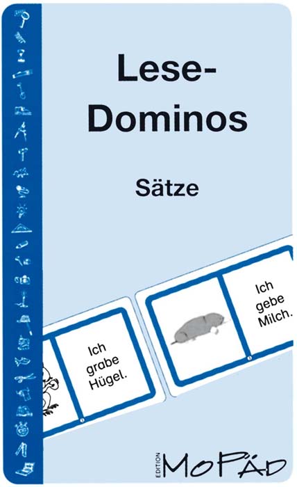 Lese-Dominos - Sätze Lese-Dominos - Sätze