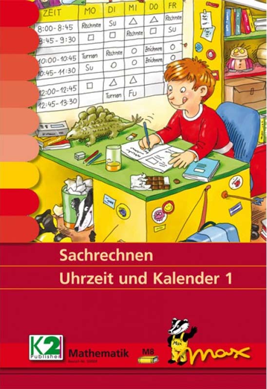Max Lernkartenset Sachrechnen Uhrzeit und Kalender 1 Max Lernkartenset Sachrechnen Uhrzeit und Kalender 1