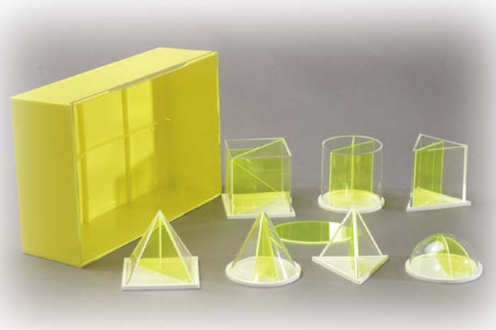 Mini Satz aus 7 geometrischen Körpern Mini Satz aus 7 geometrischen Körpern