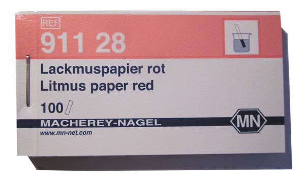 Lackmuspapier rot, pH: 5,08,0 Lackmuspapier rot, pH: 5,08,0