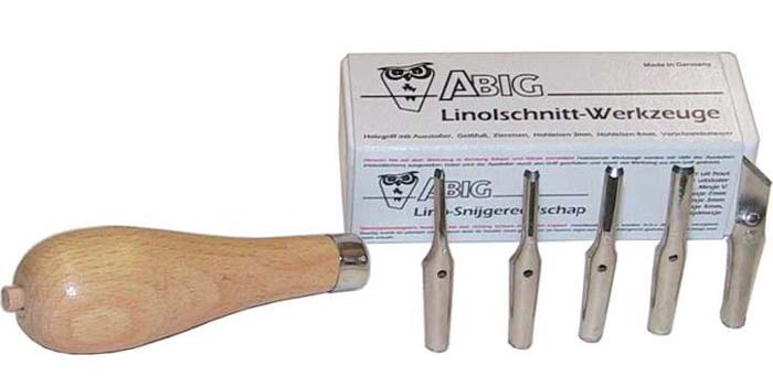 Linolbesteck 5-teilig Linolbesteck 5-teilig
