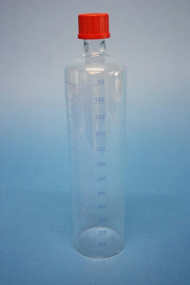 Gasmessglocke für Glockengasometer, 600 ml Gasmessglocke für Glockengasometer, 600 ml
