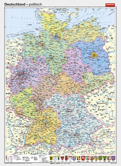 Deutschland - politisch Deutschland - politisch