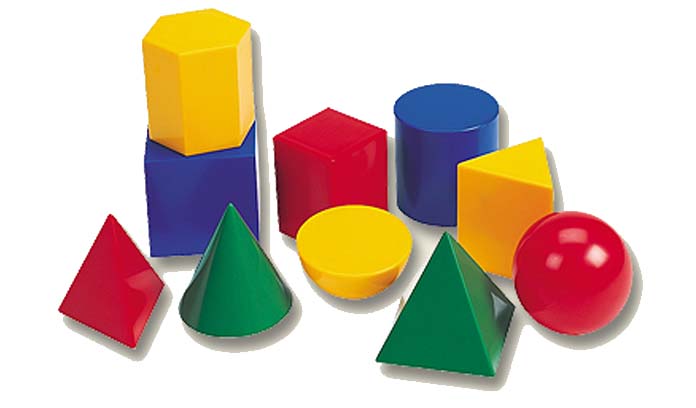 Geometrische Körper aus Kunststoff Geometrische Körper aus Kunststoff