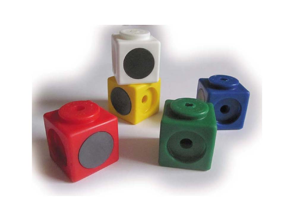 Steckwürfel zur Demonstration magnetisch Steckwürfel zur Demonstration magnetisch