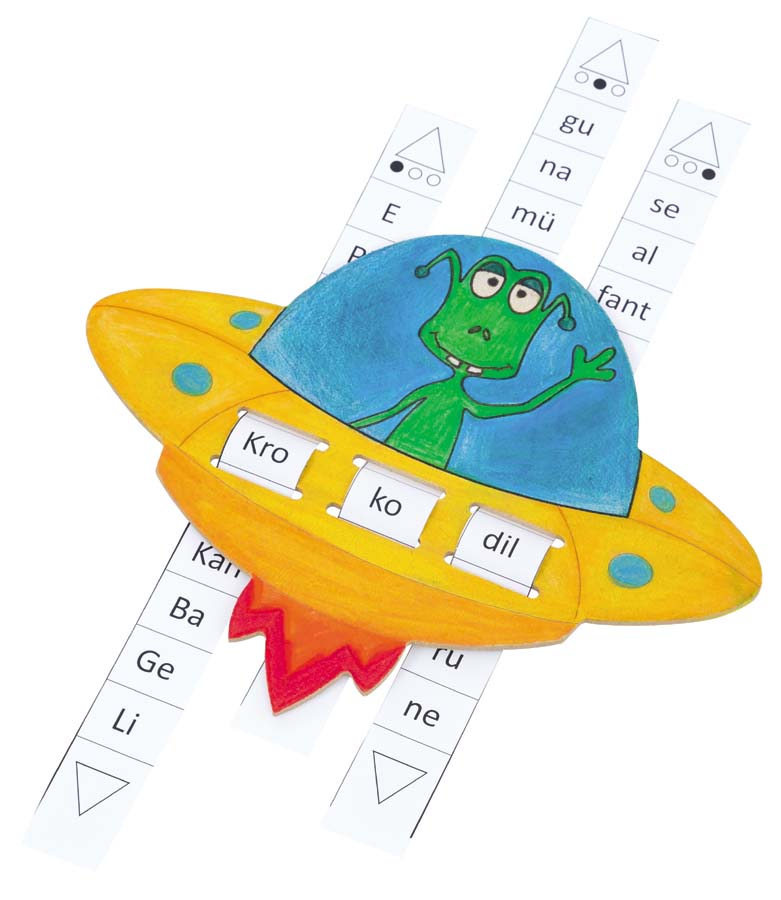 Silben-Ufo Silben-Ufo