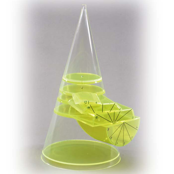 Kegel, durchdrungen von Zylinder Kegel, durchdrungen von Zylinder