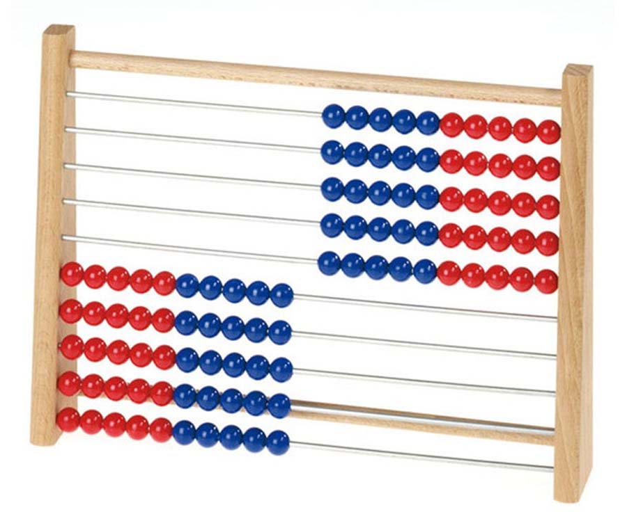 Schüler-Rechenmaschine 1 - 100 - System Oehl Schüler-Rechenmaschine 1 - 100 - System Oehl