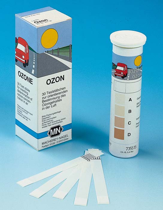 Ozon Test, Halbquantitative Teststreifen Ozon Test, Halbquantitative Teststreifen