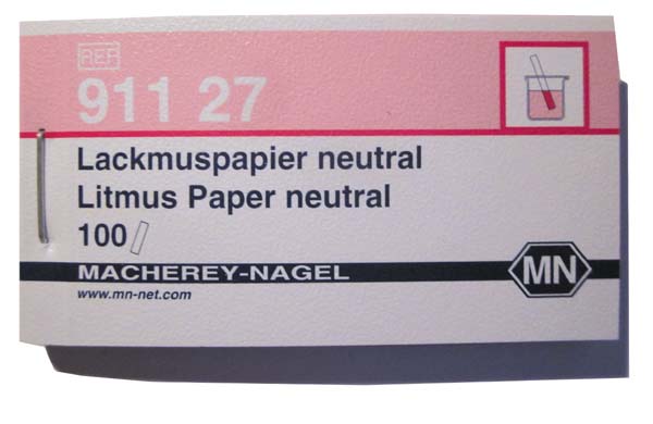 Lackmuspapier neutral, pH: 5,08,0 Lackmuspapier neutral, pH: 5,08,0