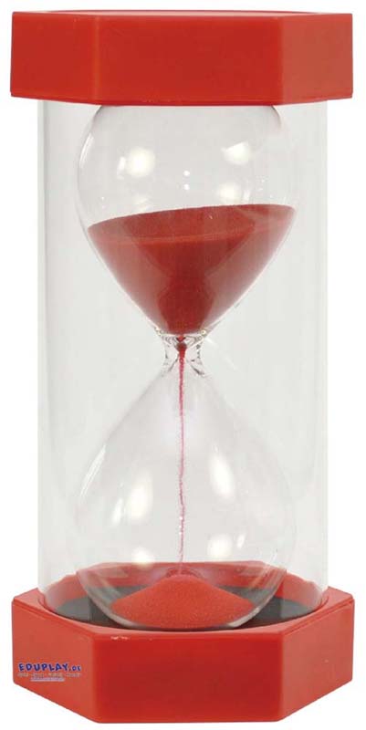 Giga-Sanduhr - 5 min Rot Giga-Sanduhr - 5 min Rot