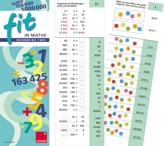 FIT in Mathe - Rechnen bis 1 Mio. FIT in Mathe - Rechnen bis 1 Mio.