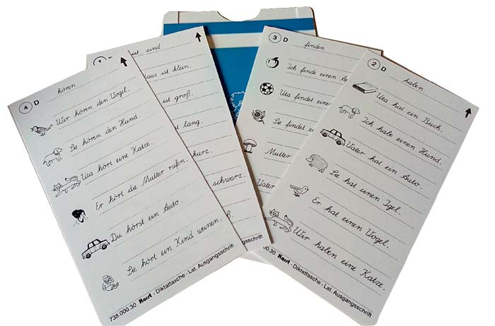 Diktattasche - Rechtschreiben-Anfangsunterricht - LA-Schrift Diktattasche - Rechtschreiben-Anfangsunterricht - LA-Schrift