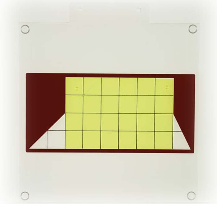 Projektionsmodell zur ermittlung des Flächeninhaltes Projektionsmodell zur ermittlung des Flächeninhaltes