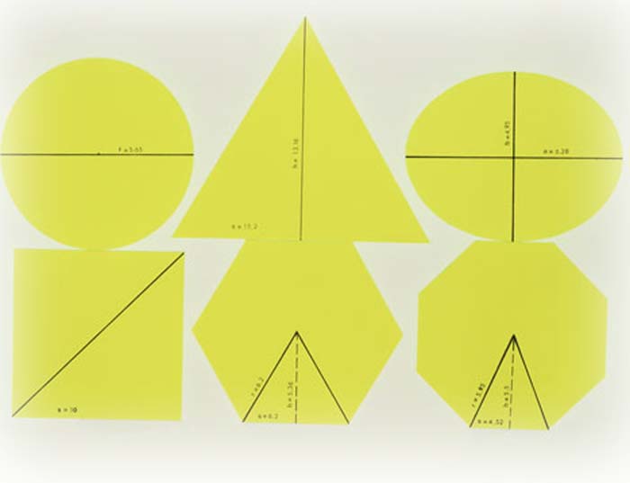 Satz 6 regelmäßigen Flächen Satz 6 regelmäßigen Flächen