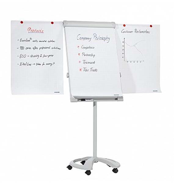 Flipchart-Tafel Deluxe Mobil Flipchart-Tafel Deluxe Mobil