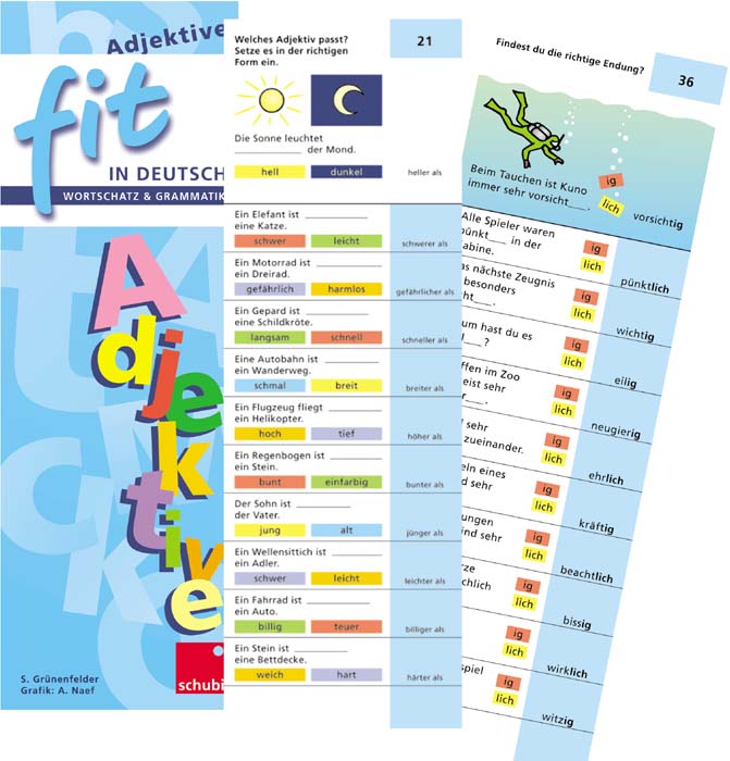 FIT in Deutsch - Wortschatz & Grammatik: Adjektive FIT in Deutsch - Wortschatz & Grammatik: Adjektive