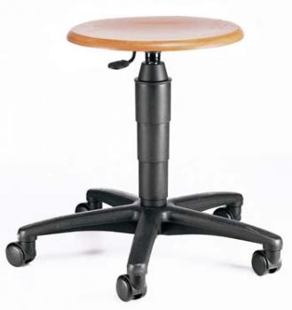 Hocker mit Gaslift - fahrbar Hocker mit Gaslift - fahrbar