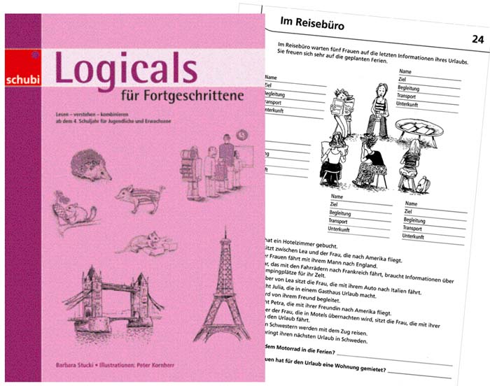 Logicals-Denksportaufgabe - für Fortgeschrittene