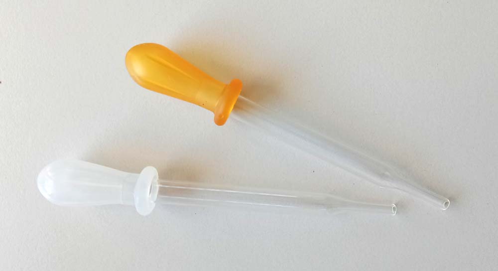 Tropfpipette, Glas