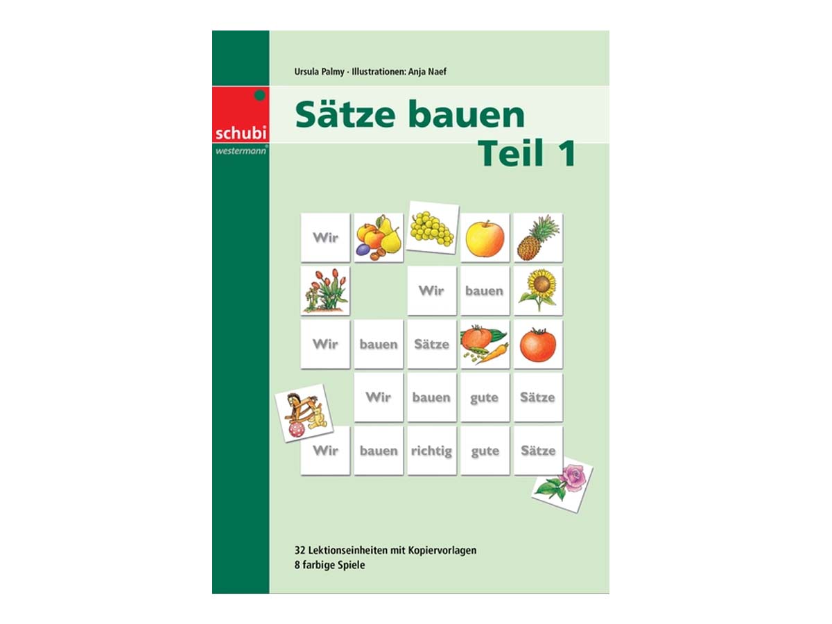 Sätze bauen 1 - Kopiervorlagen