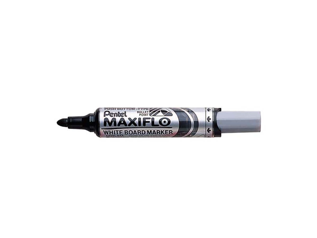 Whiteboard Marker schwarz - runde Spitze