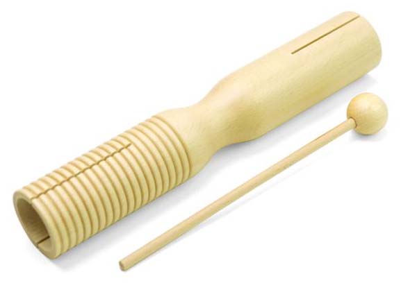 Guiro Tonblock gerillt / glatt Guiro Tonblock gerillt / glatt