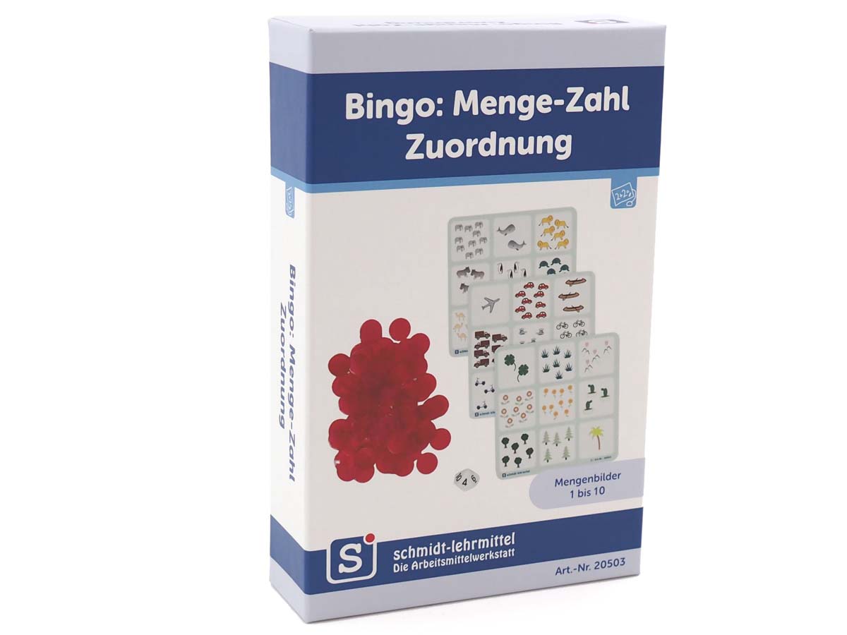 Bingo Menge-Zahl Zuordnung