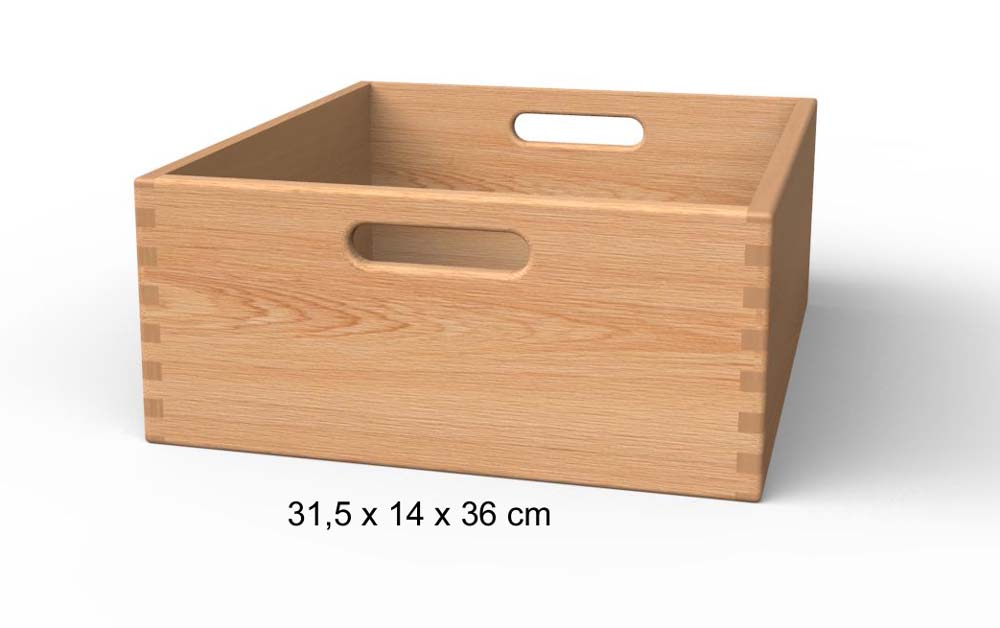Holzschubkasten Holzschubkasten