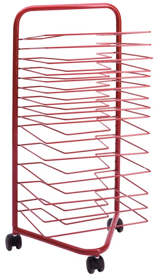 Trocknungswagen, rot Trocknungswagen, rot