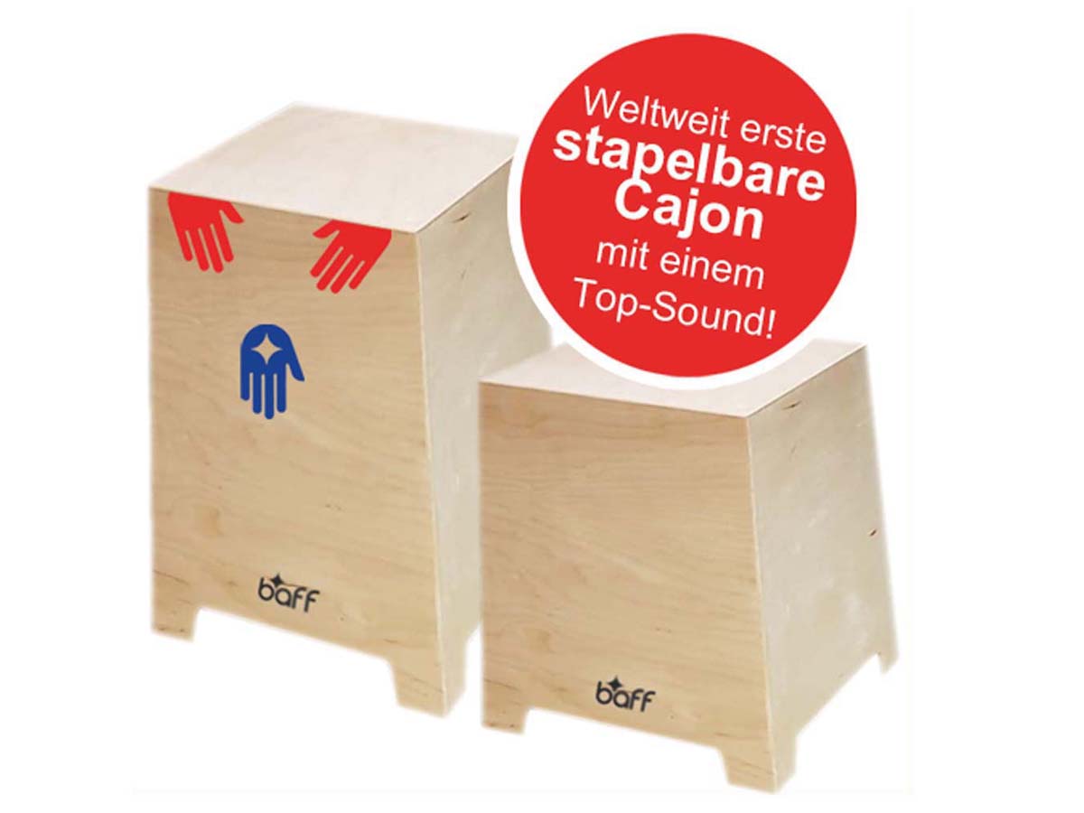 Stapelbare Cajon