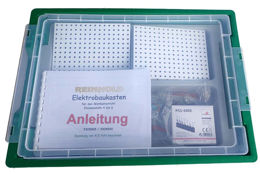 Elektrobaukasten Schaltung und Versuche mit Netzteil Elektrobaukasten Schaltung und Versuche mit Netzteil