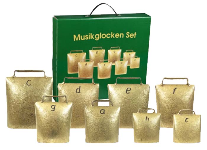 Musikglockensatz MG 01 im Koffer