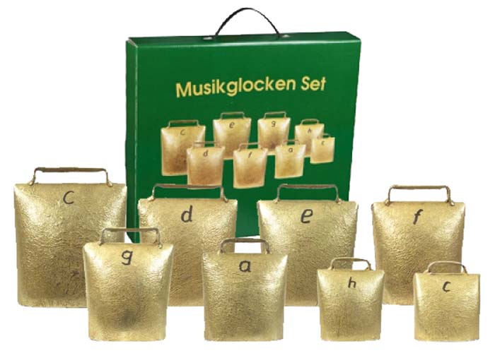 Musikglockensatz MG 01 im Koffer Musikglockensatz MG 01 im Koffer