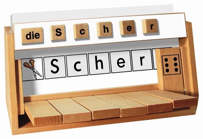 Klappe auf - Buchstaben Klappe auf - Buchstaben