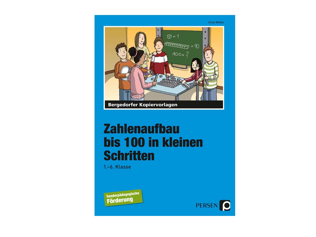 Bergedorfer Kopiervorlagen - Zahlenaufbau bis 100 in kleinen Schritten