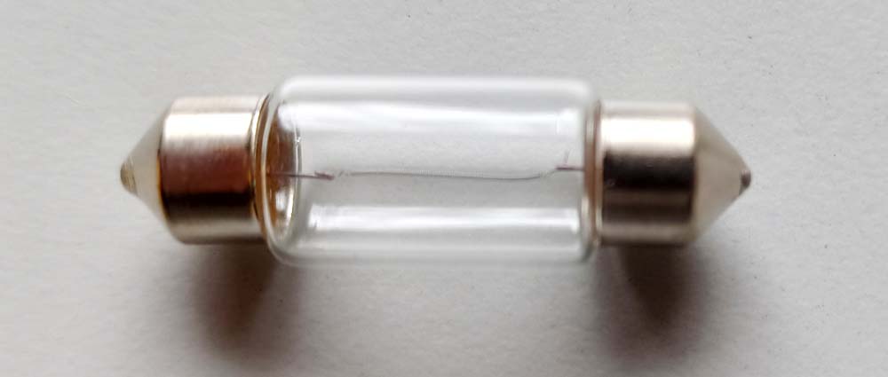 Ersatzteil - Glühlampe / Soffitte Ersatzteil - Glühlampe / Soffitte