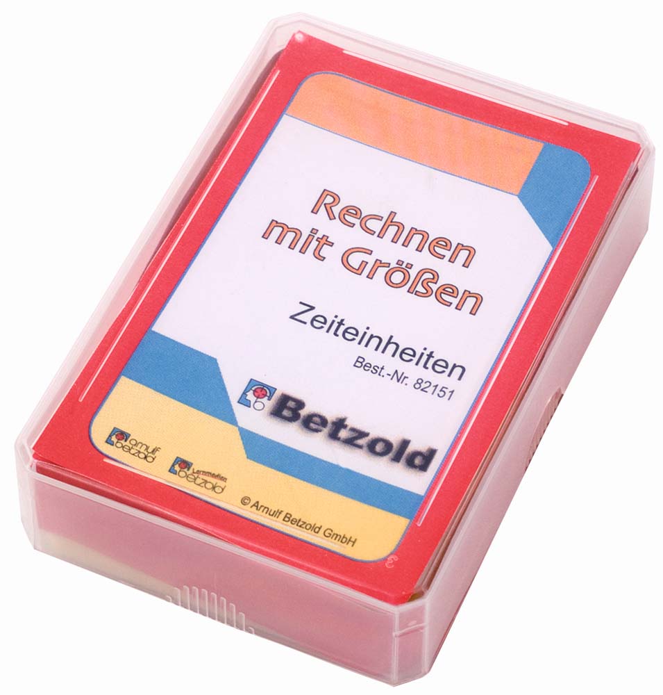 Rechnen mit Zeit - Kartenset zum Magischen Zylinder Rechnen mit Zeit - Kartenset zum Magischen Zylinder