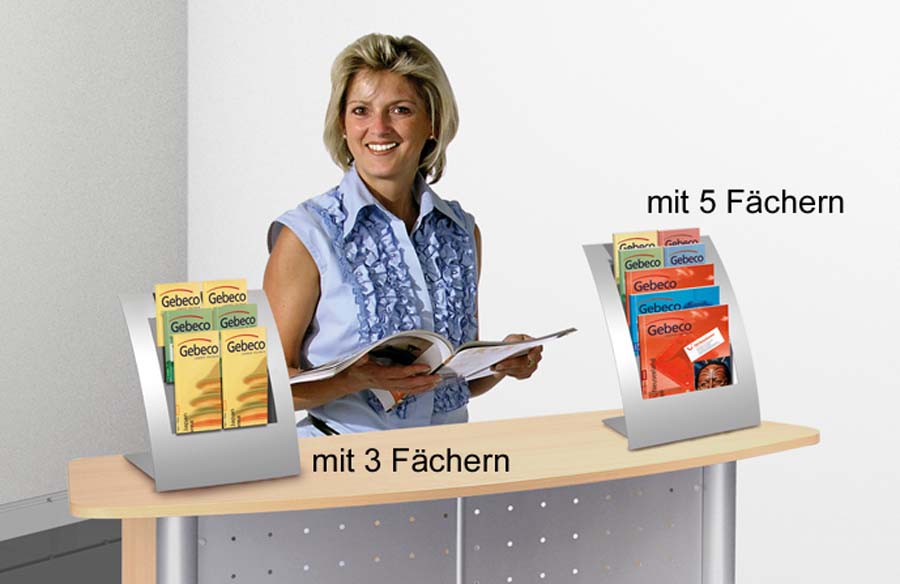 Tisch-Prospekthalter Varia Tisch-Prospekthalter Varia