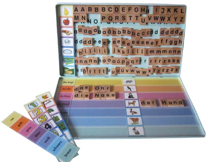Lesekasten - Bilder, Wörter & Buchstaben Lesekasten - Bilder, Wörter & Buchstaben