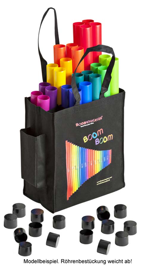 Boomwhacker Basic Schulset in Tasche