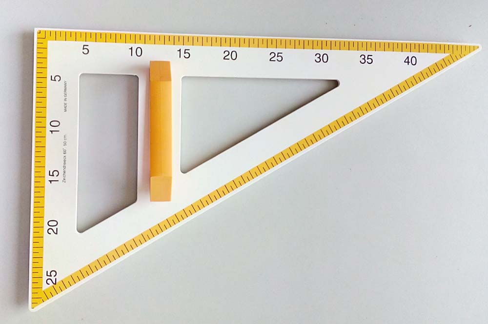 Zeichendreieck 60° - 50 cm